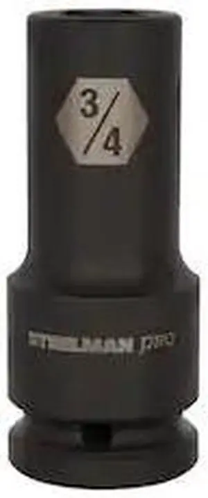 STEELMAN 79398 3/4" Drive x 3/4" 6-Point Deep Impact Socket
