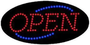 COSCO 98099 Notice Sign,10 x 19In,BL and R/BK,Vinyl