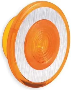 SCHNEIDER ELECTRIC 9001A22 Illuminated Push Button Cap,30mm,Amber