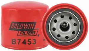 BALDWIN FILTERS B7453 Oil Fltr, Spin-On, 3-3/8"x3-11/16"x3-3/8"