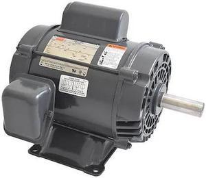 DAYTON 5K482 Capacitor-Start General Purpose Motor, 2 hp HP, 115/230V AC