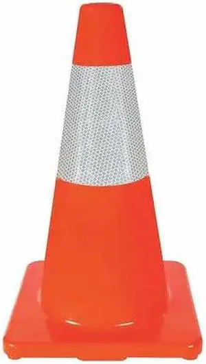 ZORO SELECT 6FHC5 Traffic Cone,18In,Orange