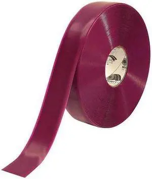 MIGHTY LINE 2RP Industrial Safety Floor Marking Tape Vinyl Purple, 2" W x 100 MIGHTY LINE 2RP Industrial Safety Floor Marking Tape Vinyl Purple, 2" W x 100