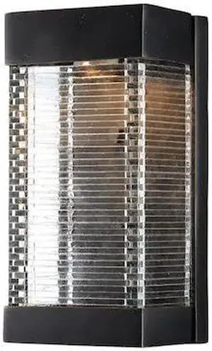 MAXIM 55222CLBZ Stackhouse VX 1-Light 5" Wide Bronze Outdoor Wall Sconce