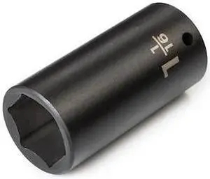 TEKTON SID23027 1/2 Inch Drive x 1-1/16 Inch Deep 6-Point Impact Socket