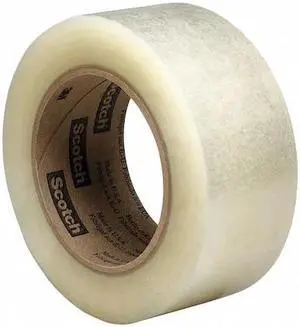 SCOTCH 313 Carton Tape,Clear,72mm x 100m,PK24
