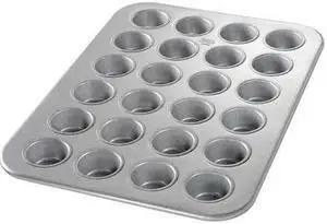 CHICAGO METALLIC 45245 Mini Muffin Pan,24 Moulds