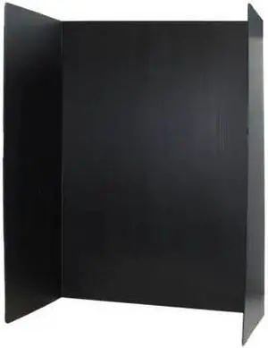 FLIPSIDE 30072-10 36 x 48 Premium Project Board Black, PK10