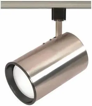 NUVO TH308 1-Light, R30, Track Head, Straight Cylinder, Brushed Nickel Finish