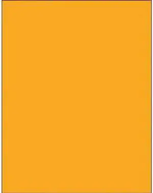 TAPE LOGIC LL420OR Tape Logic® Removable Rectangle Laser Labels, 8 1/2" x 11",