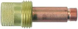 MILLER ELECTRIC 45V25 Gas Lens,Copper / Brass,1/16 In,PK2