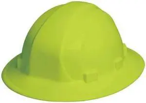 ERB SAFETY WEL19510HL Hard Hat, Omega II, Polyethylene, 6 Point Pinlock, Type