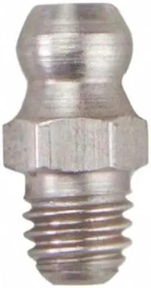 WESTWARD 52NZ82 Fitting,SS,M6x1mm Thread Size,PK10