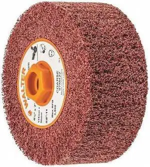 WALTER SURFACE TECHNOLOGIES 07M422 Finishing Drum,4-1/2"x2",Coarse