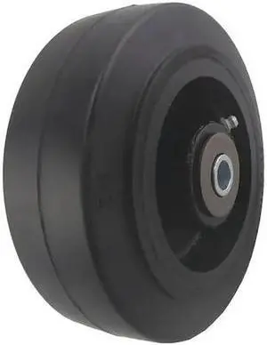 ZORO SELECT 5VF36 Caster Wheel,Rubber,6 in.,810 lb.