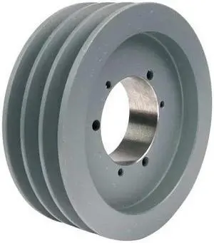 ZORO SELECT 903B 1/2 in to 2-1/2 in Quick Detachable Bushed Bore 3 Groove