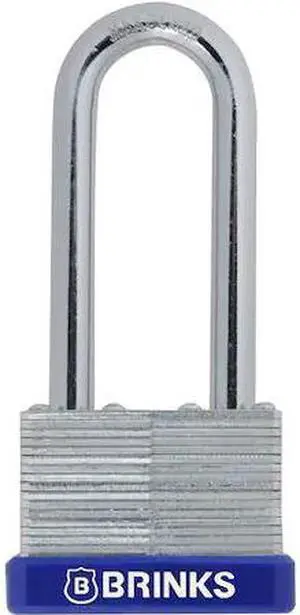 BRINKS 172-44002 Keyed Different Padlock Laminated Steel 44mm High Security BRINKS 172-44002 Keyed Different Padlock Laminated Steel 44mm High Security