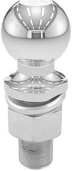 CURT 40076 Trailer Ball,1-1/4"x3" Shnk,Chrm,2-5/16"