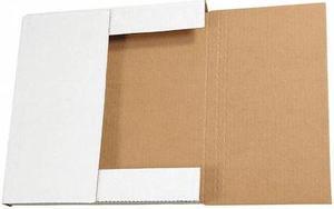 PARTNERS BRAND M24242BF Easy-Fold Mailers, 24"x24"x2", White PK20