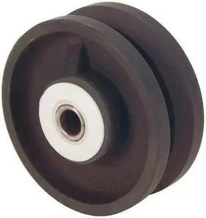 ZORO SELECT 1NWB8 Caster Wheel,800 lb.,4 D x 1-1/2 In.