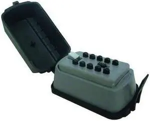 ZORO SELECT 31NG36 Lock Box,Surface Mount,2 Keys