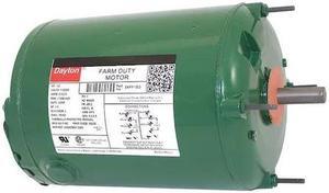 DAYTON 5XPP1BG Farm Duty Mtr,PSC,TEAO,1/2 HP,1725 RPM