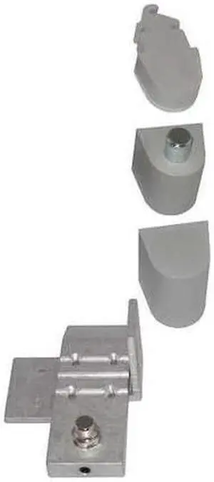 KABA ILCO IL-OP-19-LH-AL SETS - ALDORA STYLE 3/4" H Aluminum Pivot Hinge