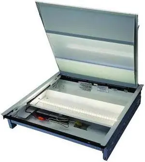 GE CURRENT LVR24B040MM840VQRMWHTE Troffer Retrofit Kit,4000K,46-39/64 in.L