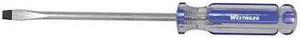 WESTWARD 401L97 Screwdriver Slotted 1/4" 6 in Round