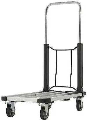 ZORO SELECT FAPT-1628 Platform Truck,Aluminum,300 lb.,9 in. H