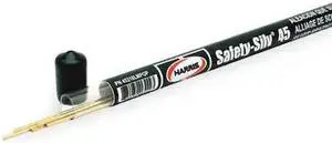 HARRIS 45518LMPOP Brazing Rod,3/32x18,1225-1370 F,PK3