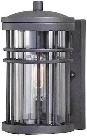 VAXCEL T0306 Wrightwood 10in Outdoor Light Black