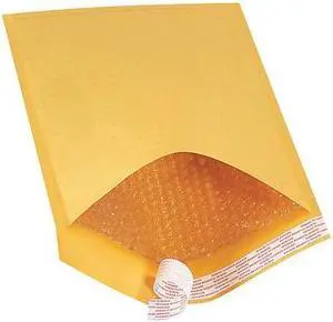 PARTNERS BRAND B858SS Self-Seal Bubble Mailers, No 5, 10 1/2" x 16", Kraft,