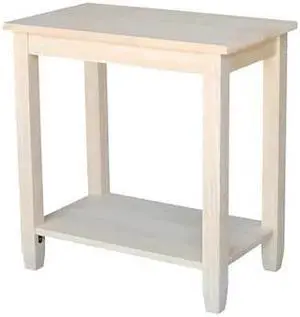 INTERNATIONAL CONCEPTS OT-6A Rectangle Solano Accent Table, 24 W, 14 L, 25 in