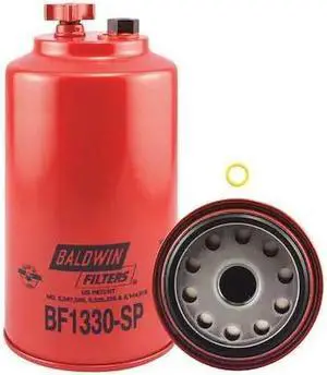 BALDWIN FILTERS BF1330-SP Fuel Filter,8-1/8 x 4-9/32 x 8-1/8 In