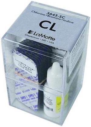 LAMOTTE 3643-SC SMART Reagent System,Chlorine,0 to 4 ppm