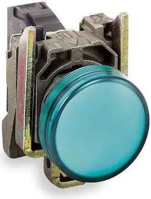 SCHNEIDER ELECTRIC XB4BV63 Pilot Light Head,Green,22mm