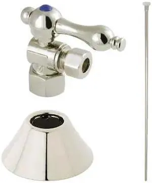 KINGSTON BRASS CC43106TKF20 CC43106TKF20 Traditional Plumbing Toilet Trim Kit,
