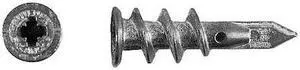 ITW BUILDEX 5000900 E-Z Ancor Wall Anchor, 1-5/8" L, Nylon, 50 lbs Tension