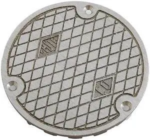 JAY R. SMITH MANUFACTURING 4020C04NB-NS Cover Strainer, Nickel Bronze, 4" x 2",