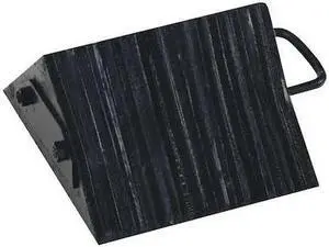 VESTIL LWC-14 Laminated,Rubber Wheel Chock,10x10x5.5