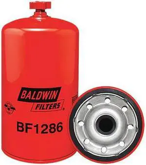 BALDWIN FILTERS BF1286 Fuel Filter,8-11/32 x 4-1/4 x 8-11/32 In