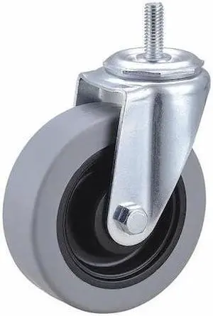 ZORO SELECT 32J870 Swivel Stem Caster,Polyurthn,4 in,275 lb