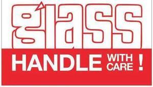 TAPE LOGIC DL1170 Tape Logic® Labels, "Glass - Handle With Care", 3" x 5",