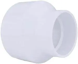ZORO SELECT 1WKV5 PVC Reducer, Hub, 6 in x 4 in Pipe Size