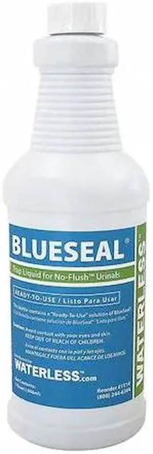 WATERLESS NO-FLUSH URINAL 1114 Waterless Urinal Sealant, Ready To Use, 1 qt,