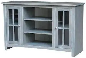 INTERNATIONAL CONCEPTS TV105-34 48" Entertainment / TV Stand with 2 Doors,