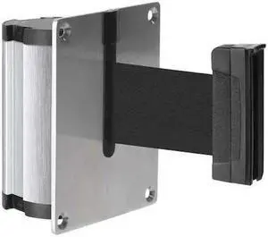 LAVI 50-3012BK Retractable Belt Barrier,Brushed Nickel