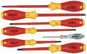 WIHA 32087 Insulated Screwdriver Set,7 pcs