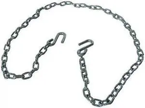 REESE 7007700 Safety Chain, 72in., Steel, Silver, REESE TOWPOWER